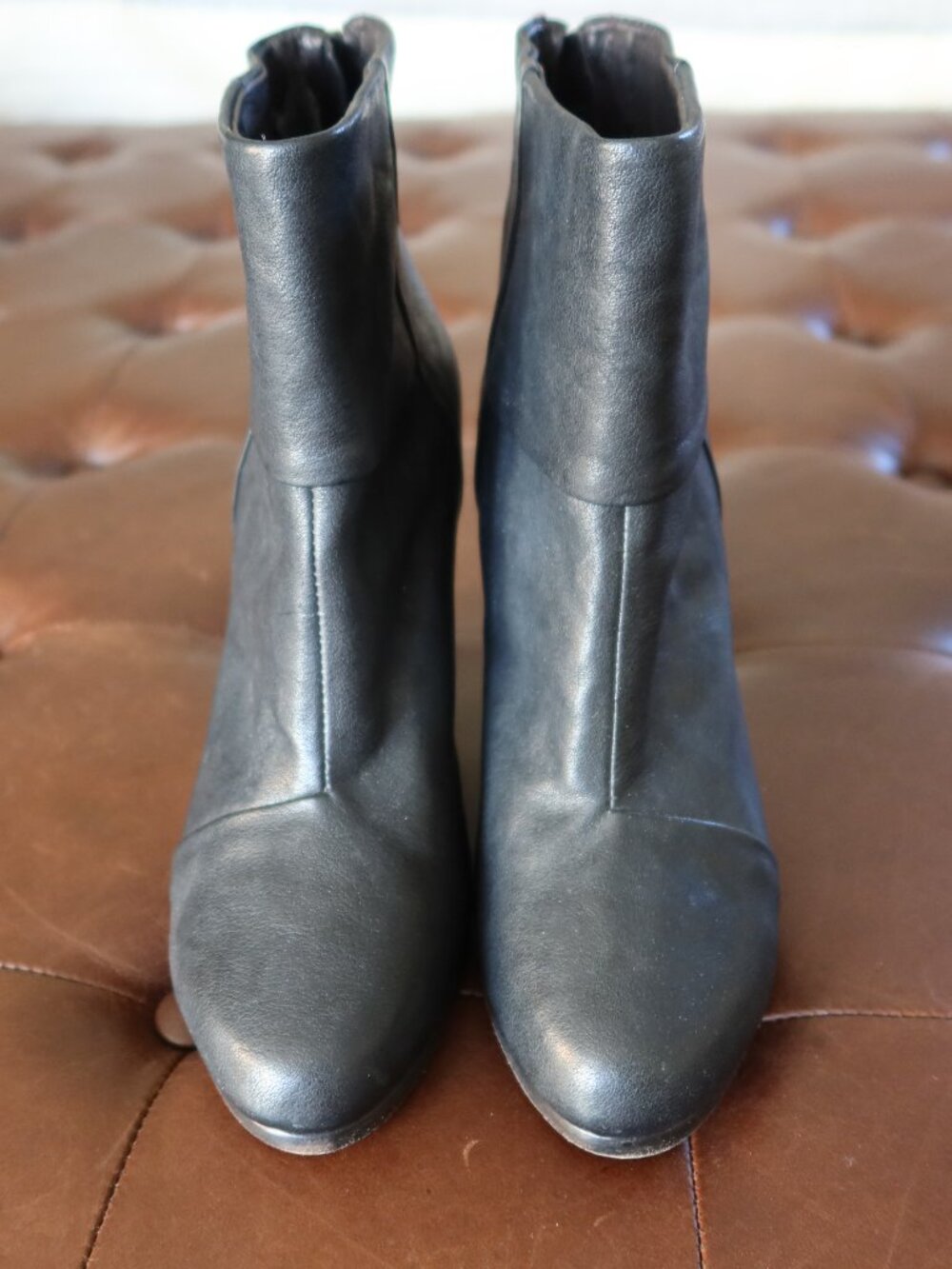 NWOT! $500 Rag & Bone Newbury boots in black leather size 36.5 booties